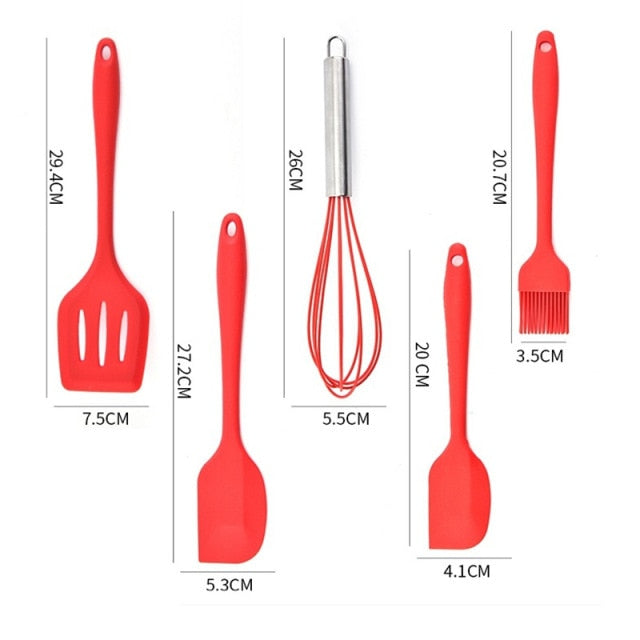 Silicone Utensil Set