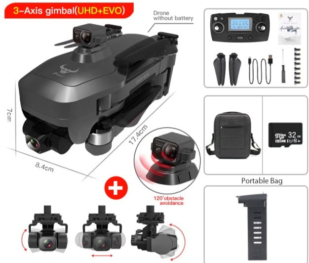SG906 Pro 2 / SG906 MAX Triple-Axis Drone GPS WiFi 4K Camera