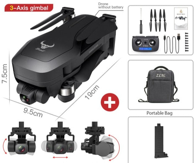 SG906 Pro 2 / SG906 MAX Triple-Axis Drone GPS WiFi 4K Camera
