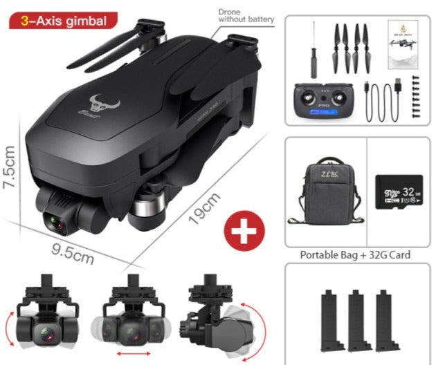 SG906 Pro 2 / SG906 MAX Triple-Axis Drone GPS WiFi 4K Camera