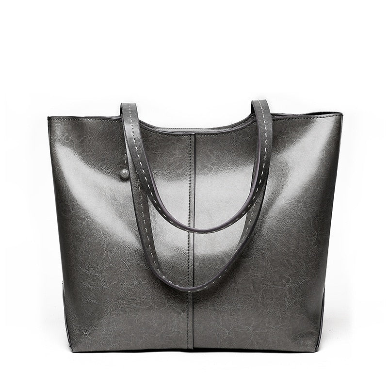Leather Shoulder Bag Glossy