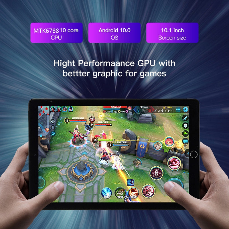 Pad Pro 10.1" Tablet Android 6 GB RAM 128 GB ROM 10.0 6,000 mAh Global Version