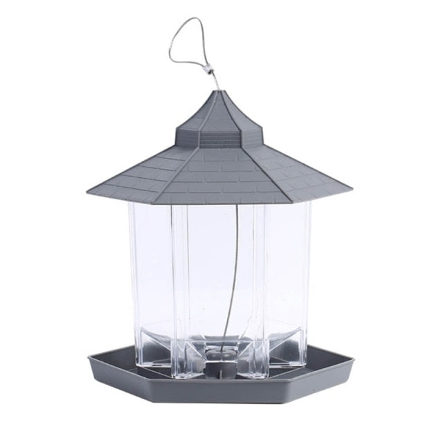 Hanging Hexagon Bird Feeder