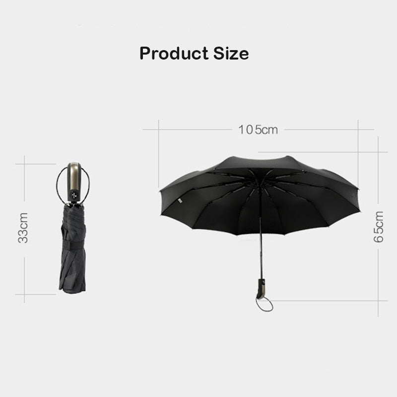 10 Bone Automatic Umbrella