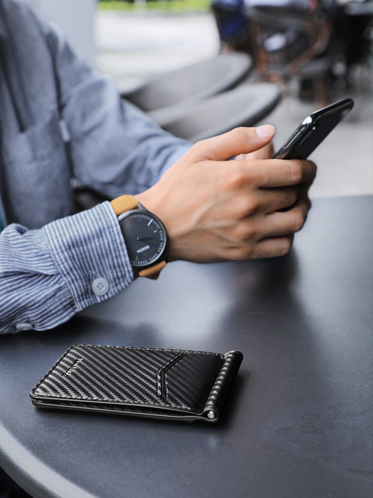 Money Clip with RFID Protection