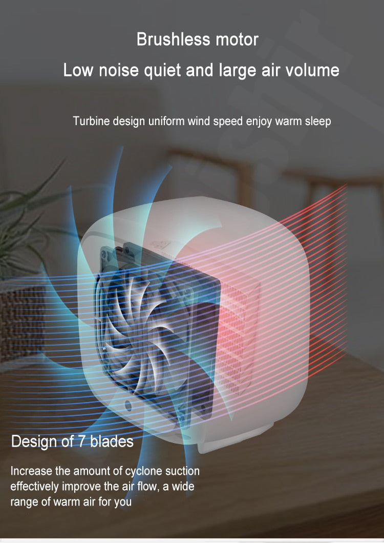 Quiet Compact Personal Heater