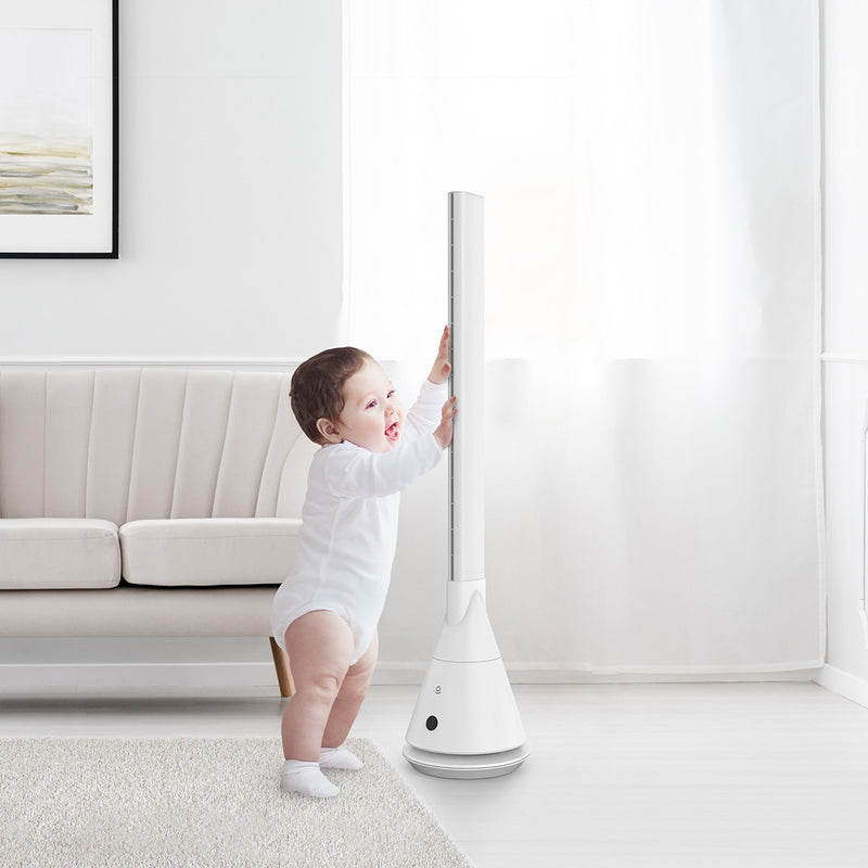 Lightweight Thin Oscillating Smart Tower Fan