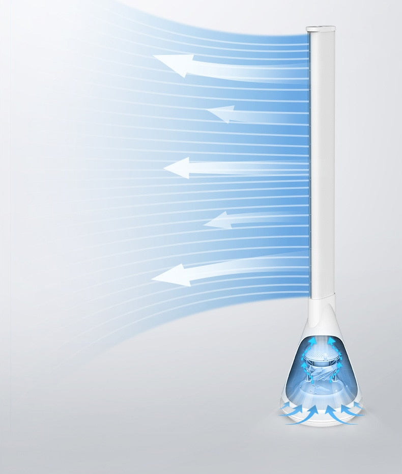 Lightweight Thin Oscillating Smart Tower Fan