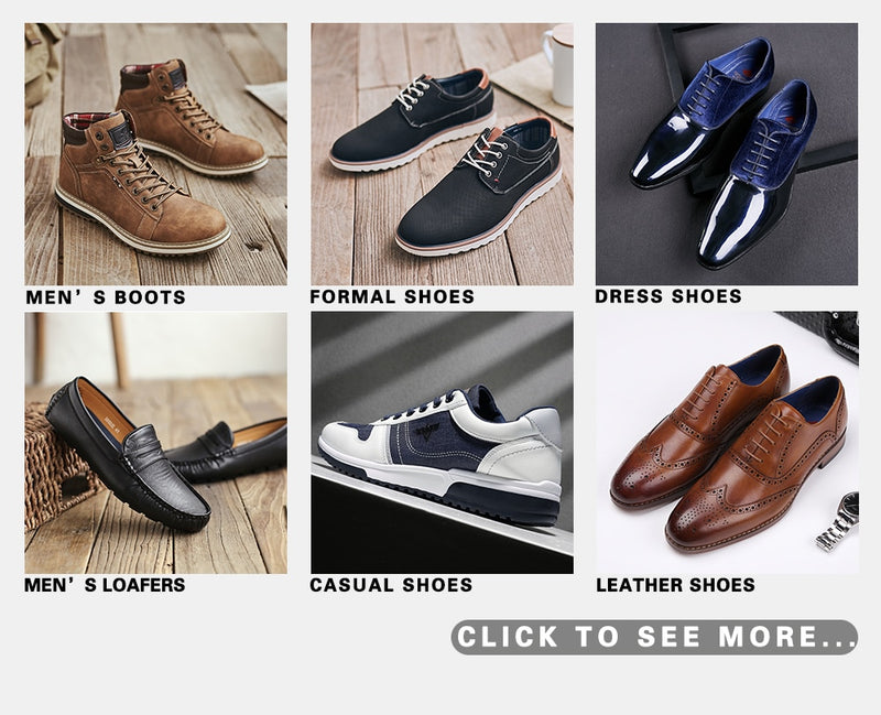 Genuine Leather Seamless Formal Dress Shoes