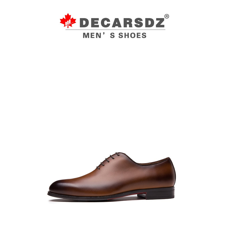 Genuine Leather Seamless Formal Dress Shoes
