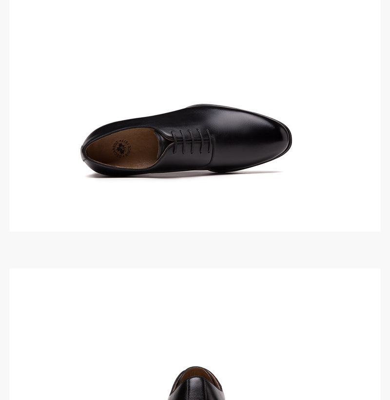 Genuine Leather Seamless Formal Dress Shoes