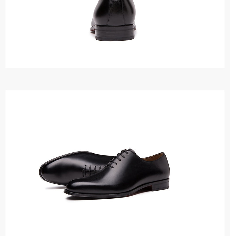 Genuine Leather Seamless Formal Dress Shoes
