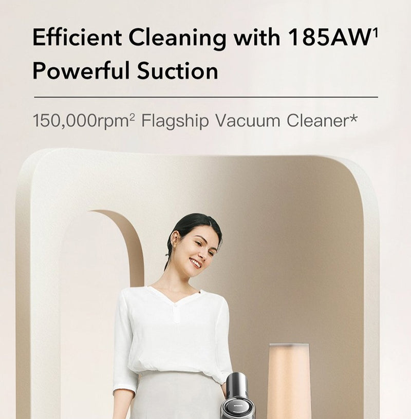 Dreame V12 Smart Vacuum Cleaner LED Display