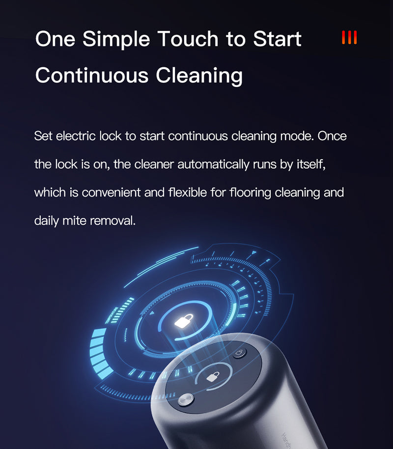 Dreame V12 Smart Vacuum Cleaner LED Display