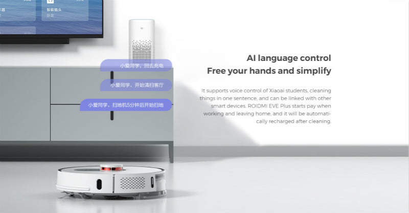 EVE Robotic Vacuum Cleaner