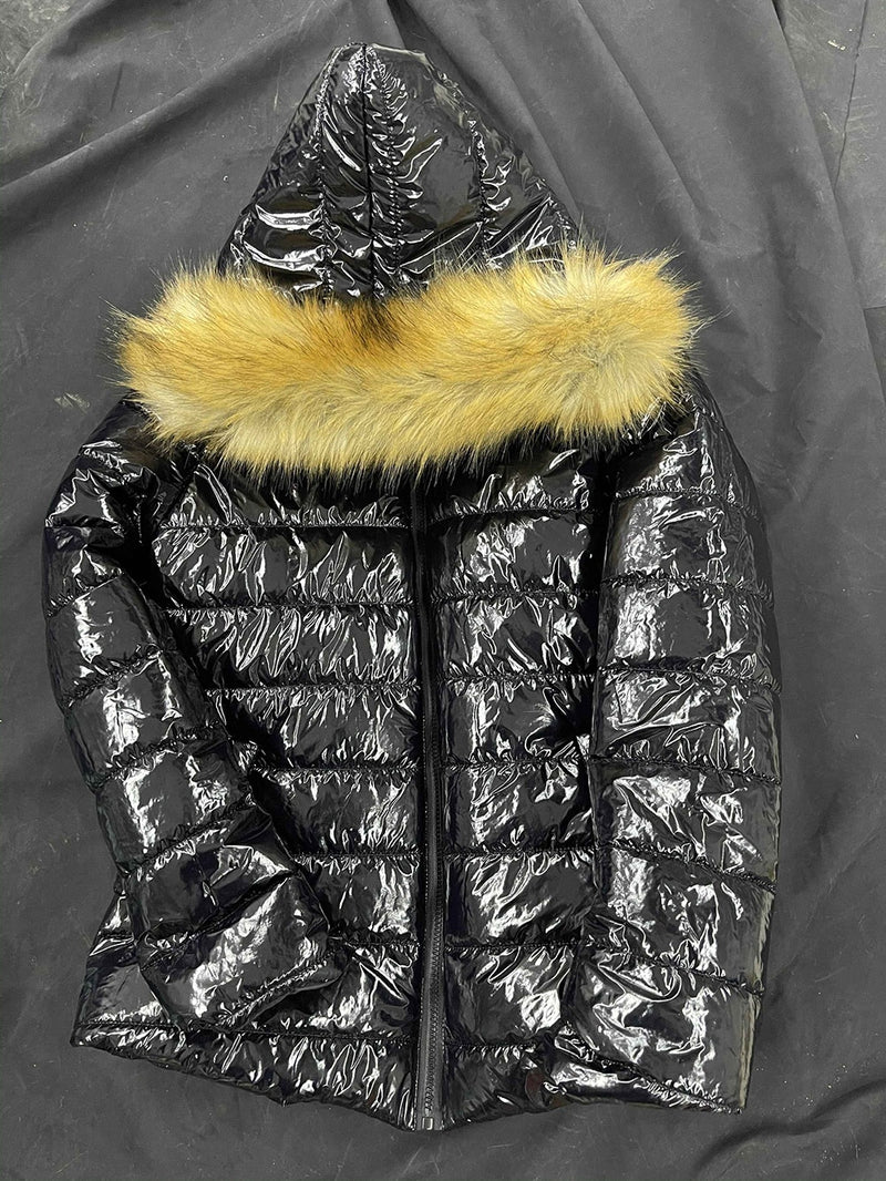 Hooded Puffy Winter Coat