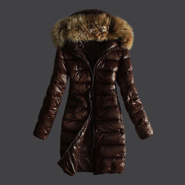 Hooded Puffy Winter Coat