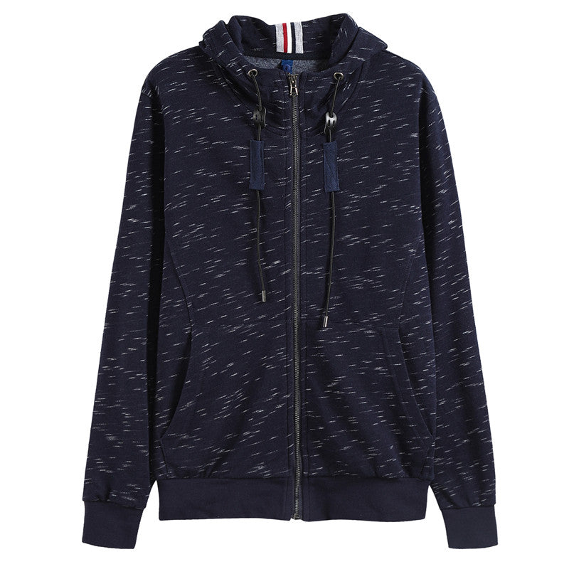 Cotton Solid Color Sweatshirt Zip-Up or Pullover