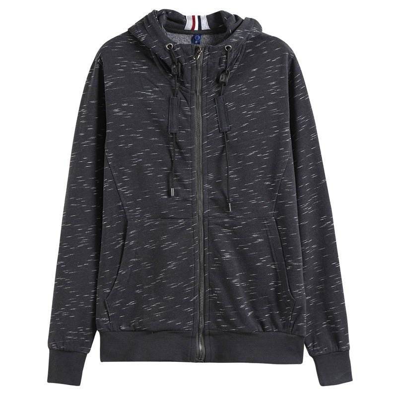 Cotton Solid Color Sweatshirt Zip-Up or Pullover