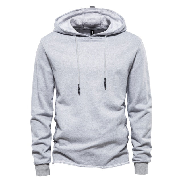 Cotton Solid Color Sweatshirt Zip-Up or Pullover