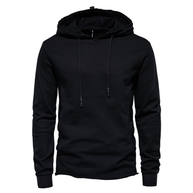 Cotton Solid Color Sweatshirt Zip-Up or Pullover