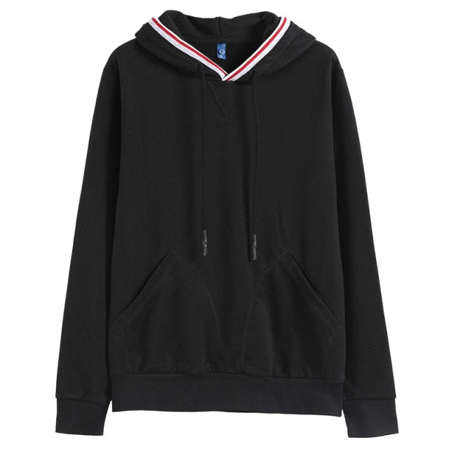 Cotton Solid Color Sweatshirt Zip-Up or Pullover