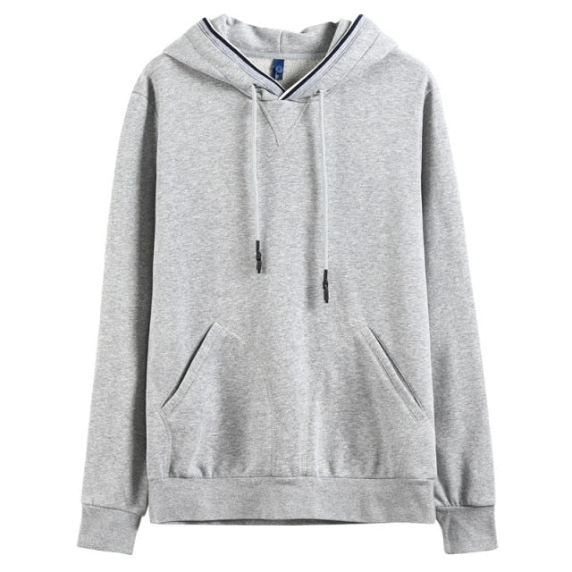 Cotton Solid Color Sweatshirt Zip-Up or Pullover
