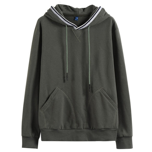 Cotton Solid Color Sweatshirt Zip-Up or Pullover