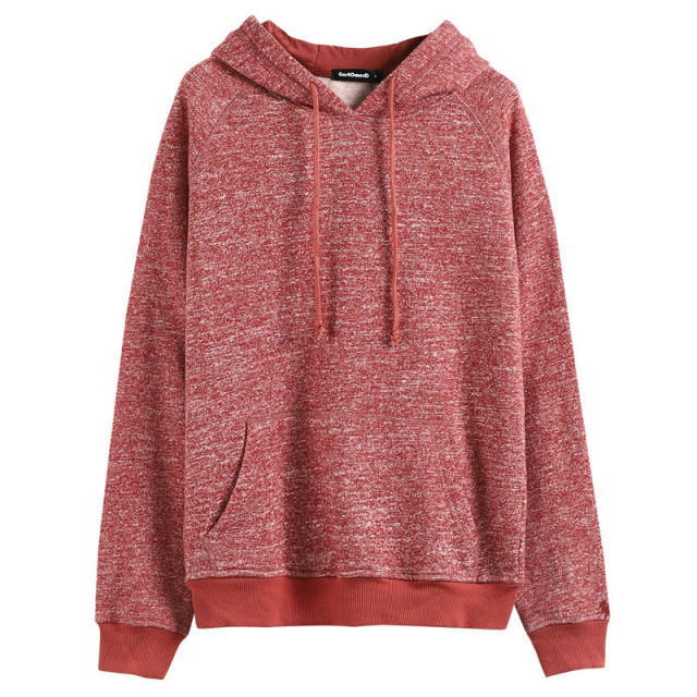 Cotton Solid Color Sweatshirt Zip-Up or Pullover