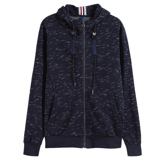 Cotton Solid Color Sweatshirt Zip-Up or Pullover