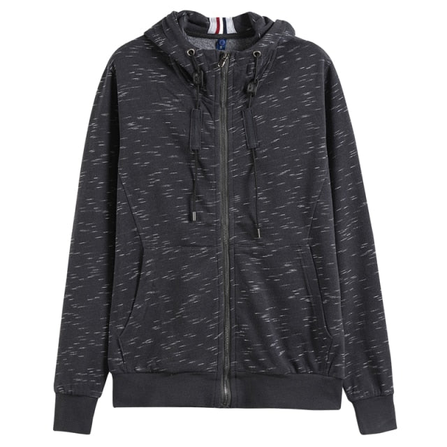 Cotton Solid Color Sweatshirt Zip-Up or Pullover