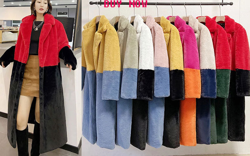 Hooded Faux-Fur Winter Coat