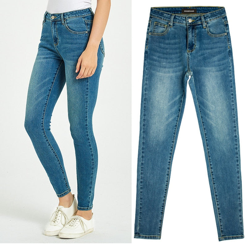 Blue Denim Skinny Jeans