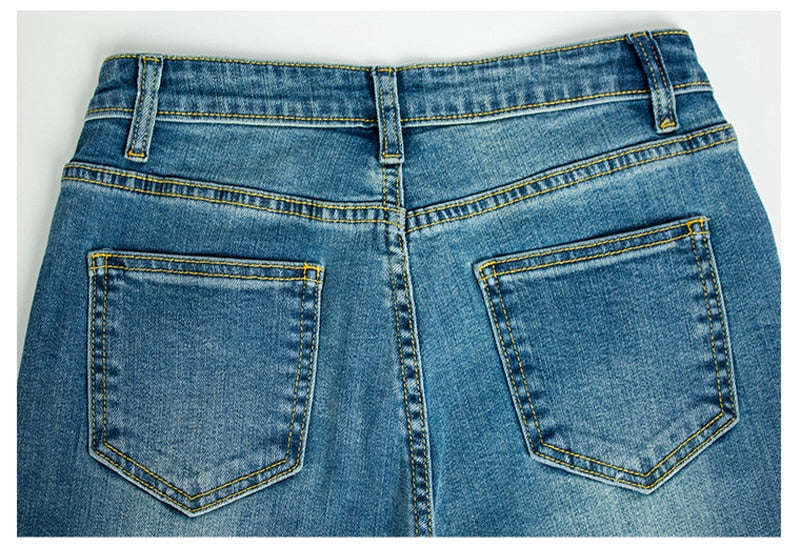 Blue Denim Skinny Jeans