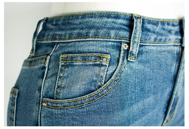 Blue Denim Skinny Jeans