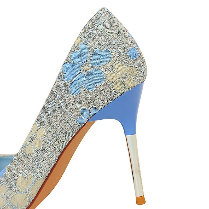 Pointy Toe High Heel Pumps