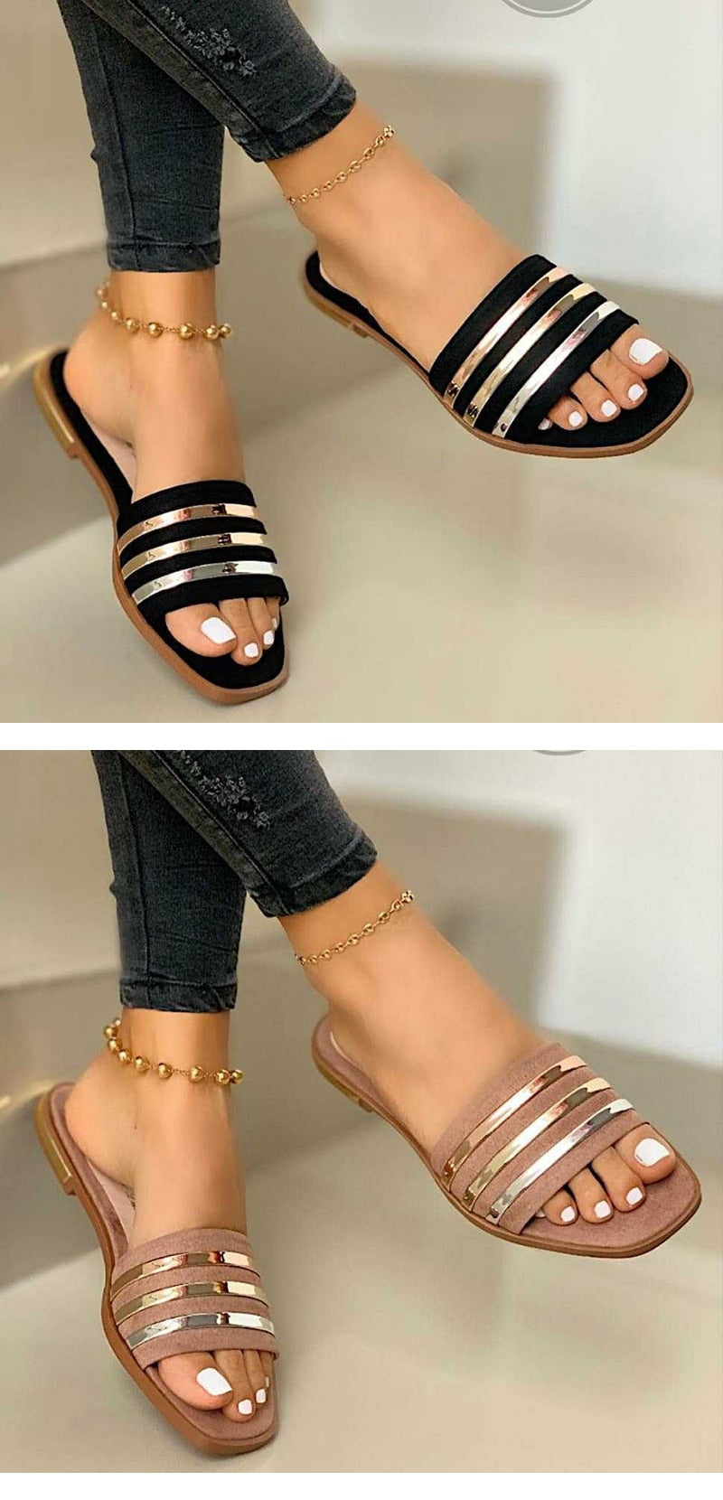 Slip-on Casual Sandals