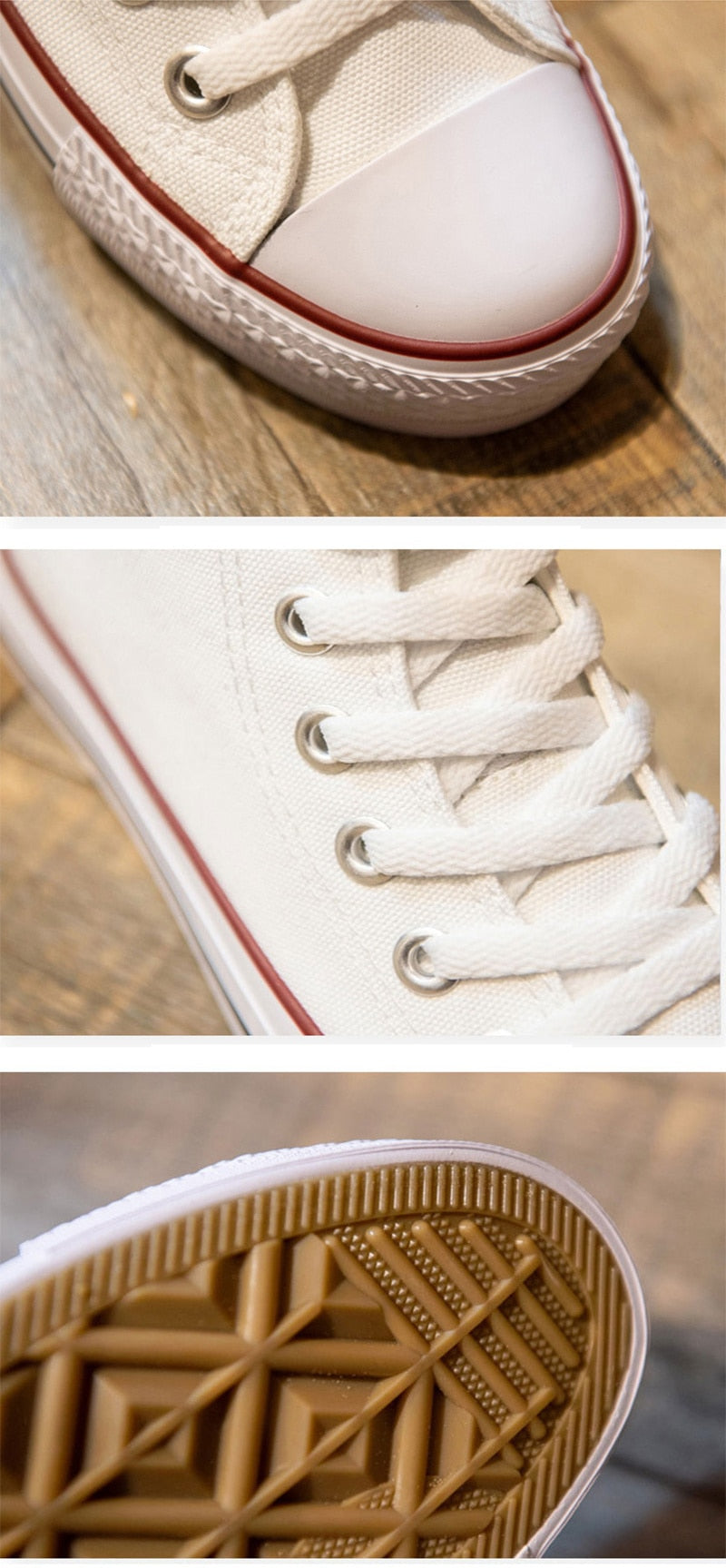 Lace-Up Canvas Sneakers