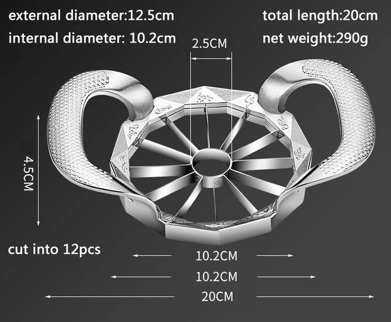 Anti-Slip Modern Metal Apple Slicer