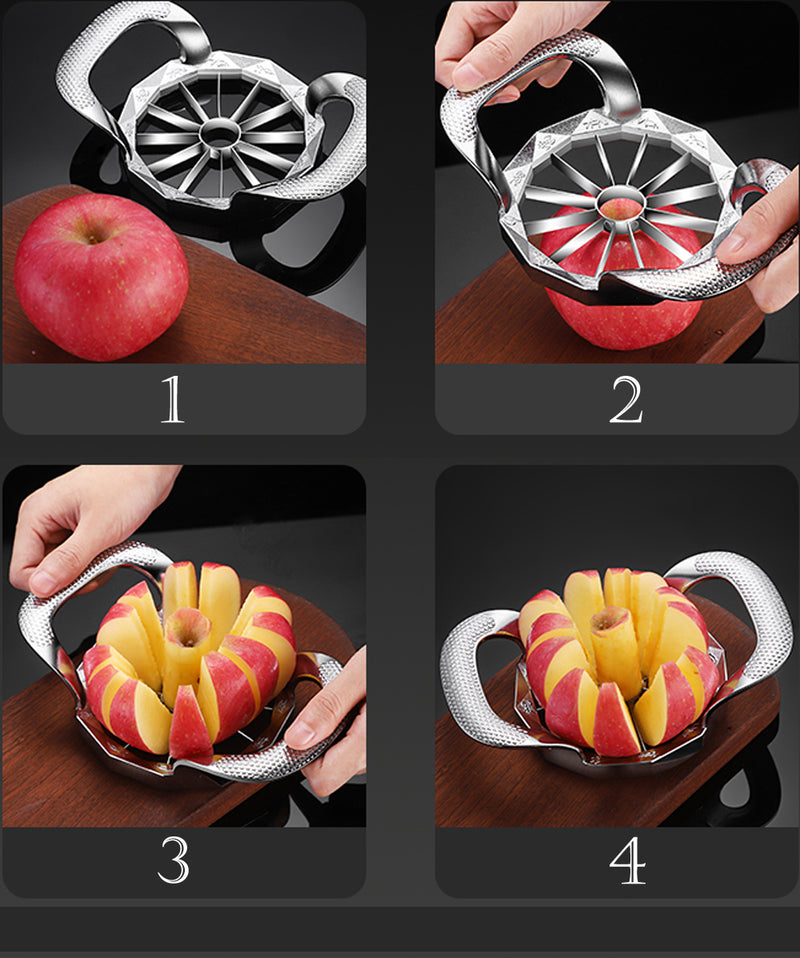 Anti-Slip Modern Metal Apple Slicer