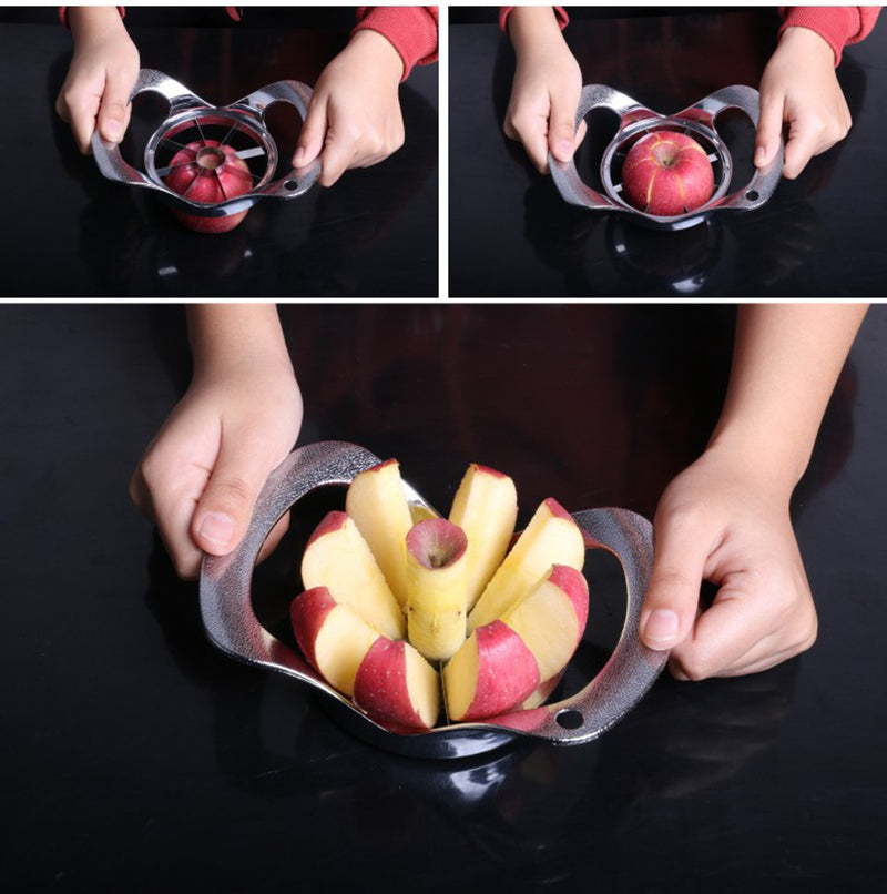 Anti-Slip Modern Metal Apple Slicer