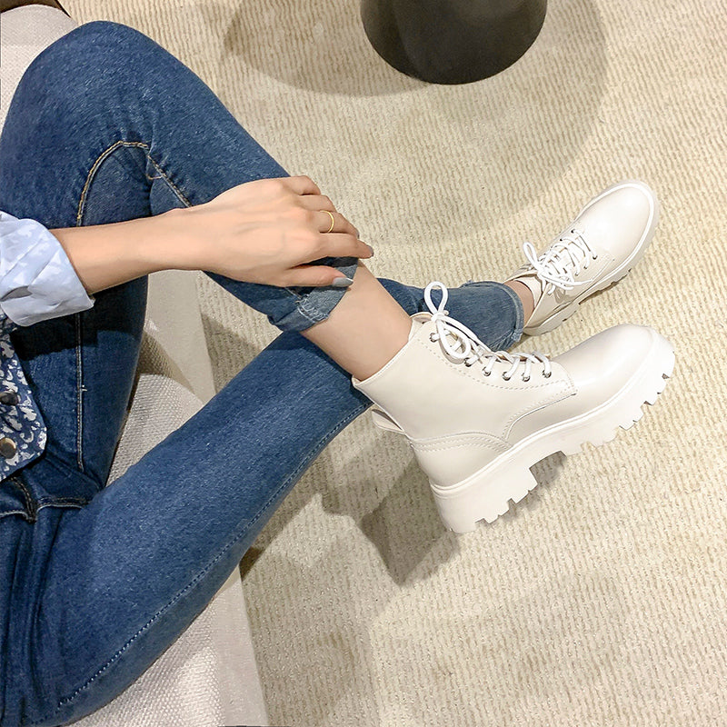 Combat-Style Boots