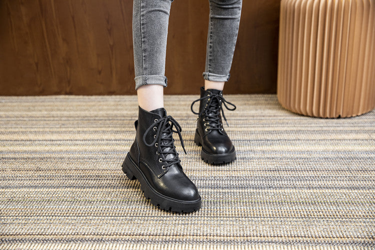 Combat-Style Boots