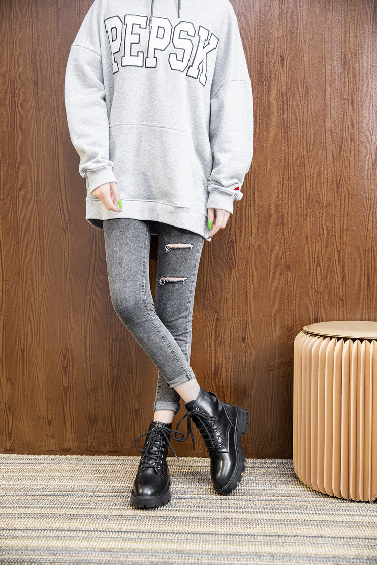 Combat-Style Boots
