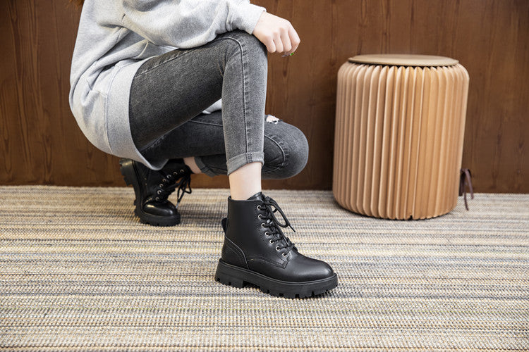 Combat-Style Boots