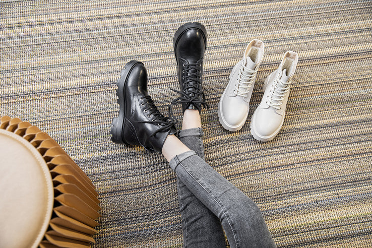 Combat-Style Boots