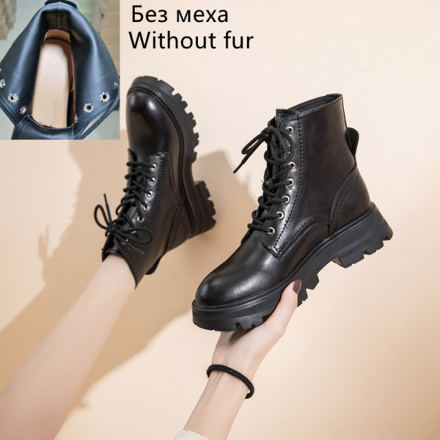 Combat-Style Boots