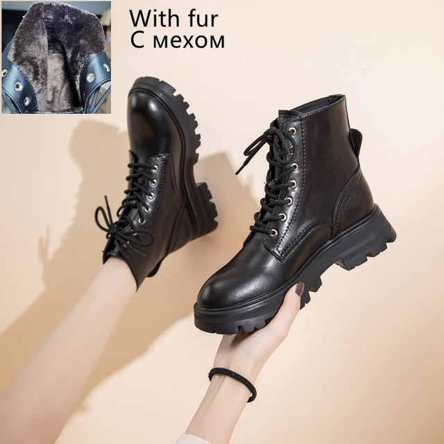 Combat-Style Boots