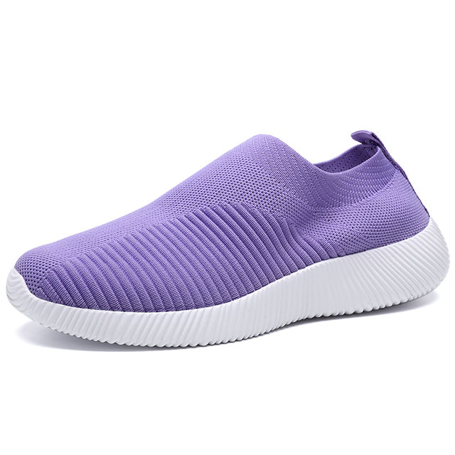 Lightweight Breathable Slip-on Women’s Running Shoes