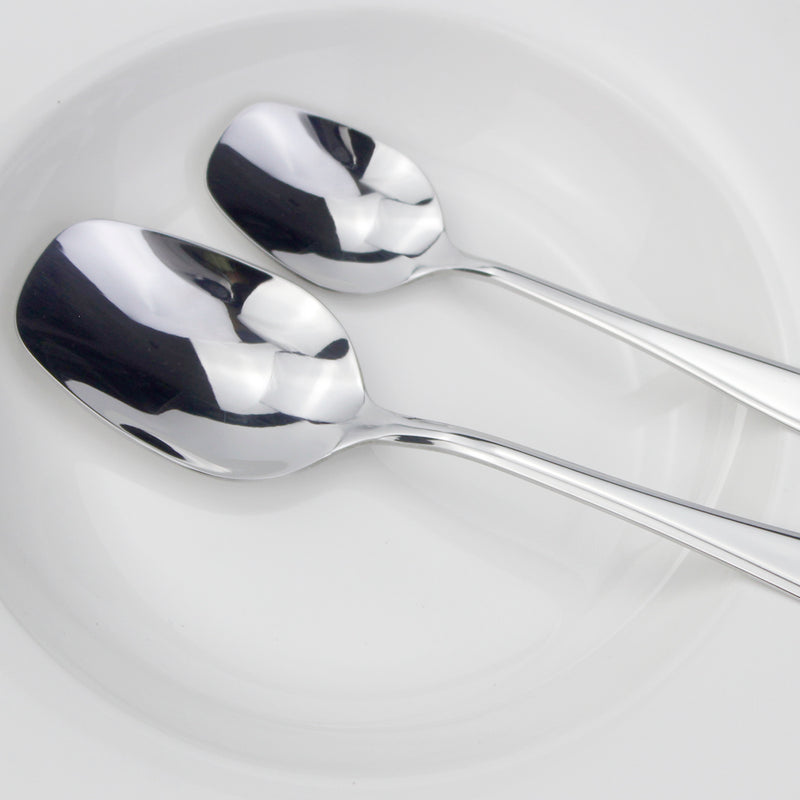 Sleek Stainless Steel Cutlery Set